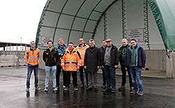 Neuer Grüngutplatz in Buchen